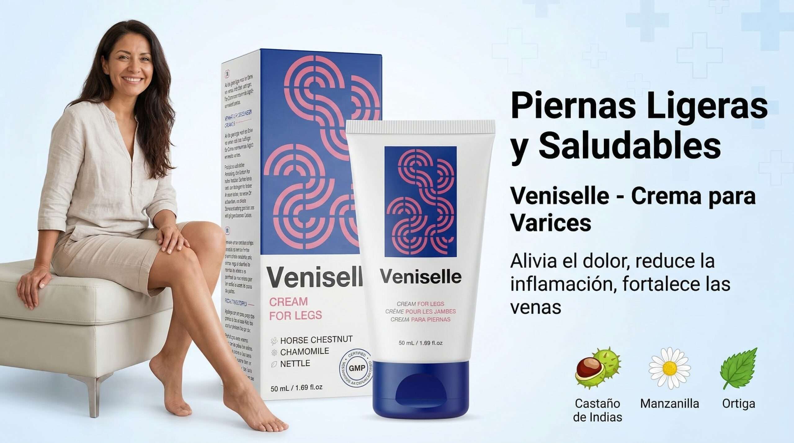 Veniselle crema para varices - resultados visibles